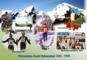 Seniorensport Allroundman Ewald Haberzettel 1940-1994