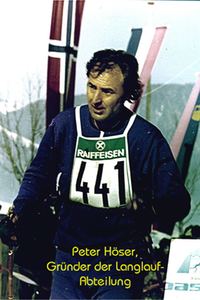 Seniorensport Peter Höser, Gründer der Langlauf-Abteilung